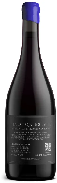 PinotQR provides QR codes for the EU wine labelling regulations